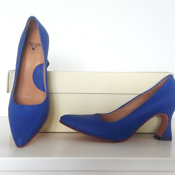 John Fluevog Desmond Leather Pumps - Size 7 - Picture 3 of 9